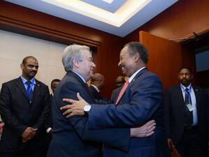 The Secretary-General met with H.E. Mr.Abdalla Hamdok, Prime Minister of the Republic of Sudan (Twitter)