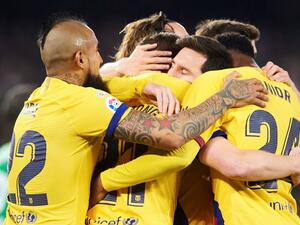 برشلونة يواصل مطاردة ريال مدريد المتصدر