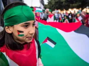 A new protest in Morocco against Trump's "peace plan" (Twitter)