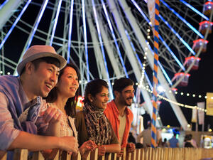  Catch up on fun after a long day at work