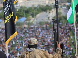 احتفالية لحركة الجهاد الاسلامي في قطاع غزة