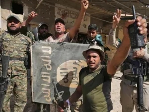 Hashd al-Shaabi fighters in Tal Afar. (AFP/File photo)
