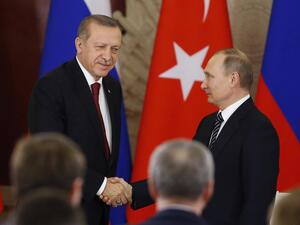 Putin and Erdogan held crisis telephone talks after 33 Turkish soldiers were killed by Syrian fire, triggering fears of a dangerous new escalation of tensions. AFP