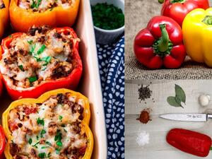 وصفة الفلفل الحلو المحشي