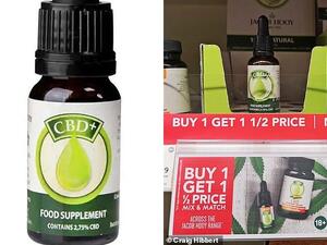 Holland & Barrett stocks a brand of oil that contains more than four times the legal limit of tetrahydrocannabinol. (Craig Hibbert)