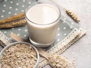 الحليب بالشوفان