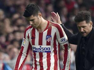 غياب موراتا يضاعف من محن أتلتيكو مدريد