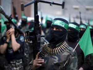 مقاتلون من كتائب عز الدين القسام