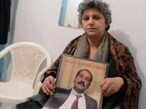 بسمة بلعيد أرملة السياسي التونسي الراحل شكري بلعيد