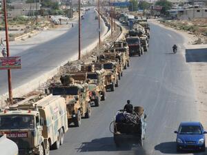 أنقرة أرسلت المئات من الدبابات وعربات نقل الجنود المدرعة، إلى محافظة إدلب السورية،