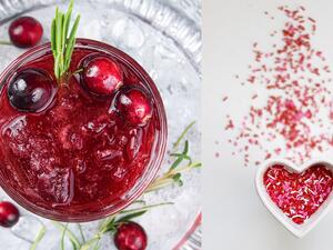 كوكتيل التوت البري الاحتفالي 