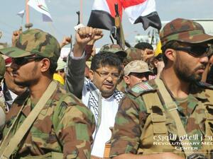 عبر الحوثي عن استنكاره لما تقوم به السلطات السعودية من اختطاف لأعضاء من حركة حماس ومحاكمتهم