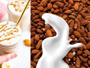 مخفوق الموز بزبدة اللوز