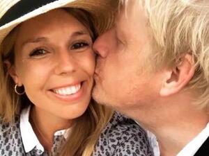 Carrie Symonds announced at the weekend that she and Boris Johnson are having a baby and are engaged (Instagram)