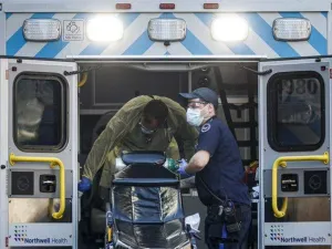 NY  battling coronavirus  (Twitter)