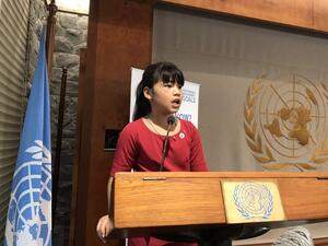 "This will be one of my biggest missions in life as part of my Child Movement to fight the global climate crisis," Licypriya Kangujam. (Twitter/@LicypriyaK)