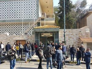 Libyan Embassy in Damascus (Twitter)