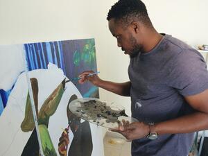 Nostalgia through Ghanaian artist Gideon Appah’s eyes (Twitter)