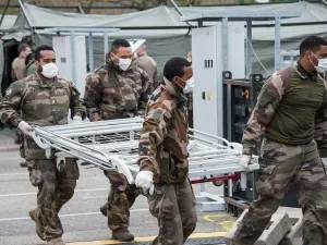 Military field hospitals (AFP)