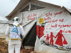 A second death case of the coronavirus was registered today in Syria (Twitter)