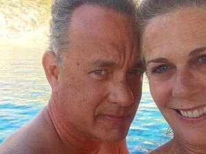 Hanks revealed he and his wife experienced symptoms including the common cold (source: @tomhanksfansite Instagram)