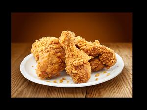 قطع الدجاج بخلطة كنتاكي