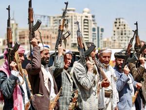 Houthi soldiers. (AFP/File Photo)