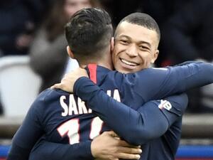 مبابي وسارابيا يقودان الباريسي للفوز