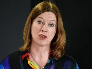 Scotland's Chief Medical Officer, Catherine Calderwood speaks as she holds a briefing on the novel coronavirus COVID-19 outbreak in Edinburgh on March 29, 2020, as Britain lives under lockdown, its population joining around 1.7 billion people around the globe ordered to stay indoors to curb the "accelerating" spread of the coronavirus. Jeff J Mitchell / POOL / AFP