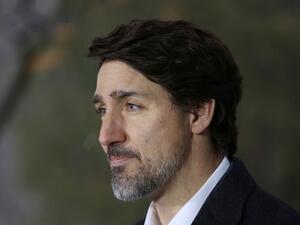 In this file photo taken on March 29, 2020 Canadian Prime Minister Justin Trudeau speaks during a news conference on COVID-19 situation in Canada from his residence in Ottawa, Canada. Canada will spend $2 billion (USD 1.43 billion) on medical equipment as hospitals fear shortages in the face of the accelerating coronavirus epidemic, Prime Minister Justin Trudeau announced March 31, 2020. The move came as the country reached the grim milestone of 100 deaths, and as nearly 8,500 cases were reported by mid-day