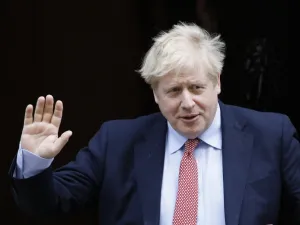 In this file photo taken on March 25, 2020 Britain's Prime Minister Boris Johnson leaves number 10 Downing Street in central London on March 18, 2020, on his way to the House of Commons to attend Prime Minister's Questions (PMQs) British Prime Minister Boris Johnson was taken to hospital on April 5, 2020 for tests, his office said, 10 days after he tested positive for coronavirus. Johnson, 55, announced he had mild symptoms of COVID-19 on March 27 and had been in self-isolation at his Downing Street residen