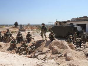 The joint patrols in a security corridor along the key M4 highway were part of Syria's latest fragile ceasefire which came into effect in March 2020, between the two warring sides, with the Russians backing regime forces and Turkey. AFP/File