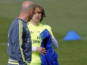 مودريتش وزيدان