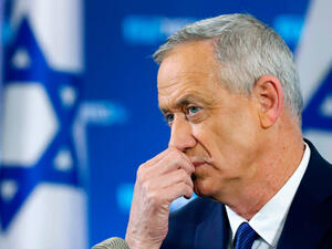 Gantz had asked for more time from Rivlin on Saturday. (AFP/File)