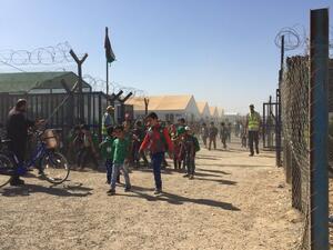 Zatari camp (Twitter)