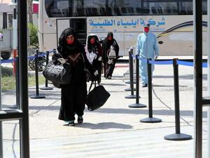 Gaza through Rafah Crossing (Twitter)