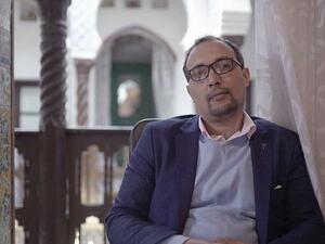 Algerian author Abdelouahab Aissaoui  (Twitter)