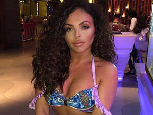 Jesy gave the picture plenty of attitude