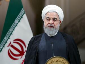  الرئيس الإيراني حسن روحاني 