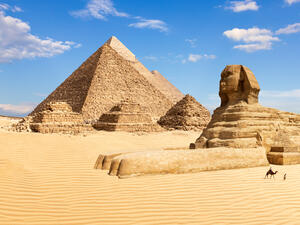 The Pyramids of Giza and the Sphinx, Egypt. (Shutterstock/ File Photo)