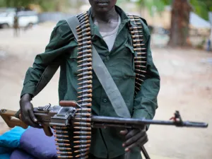 Sudanese soldier (Shutterstock)