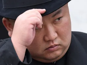 In this file photo North Korean leader Kim Jong Un attends a wreath-laying ceremony at a WWII memorial in the far-eastern Russian port of Vladivostok on April 26, 2019. North Korean leader Kim Jong Un has made his first public appearance since speculation about his health began last month, cutting the ribbon at the opening of a fertilizer factory, KCNA reported on May2. Kirill KUDRYAVTSEV / AFP