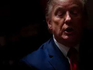 US President Donald Trump speaks before a meeting with the governors of Colorado and North Dakota in the Cabinet Room of the White House May 13, 2020, in Washington, DC. Brendan Smialowski / AFP