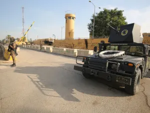 The blast could be heard across the Iraqi capital and triggered security sirens at the US embassy compound but did not cause casualties, the sources confirmed. There was no immediate claim of responsibility. AHMAD AL-RUBAYE / AFP