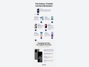 لقد تم تصميم كاميرا Galaxy S20 الرائدة بناءً على الإرث العريق الذي تميزت به ابتكارات سلسلة Galaxy S