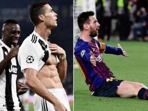 ميسي ورونالدو