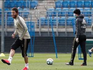 جانب من التدريبات