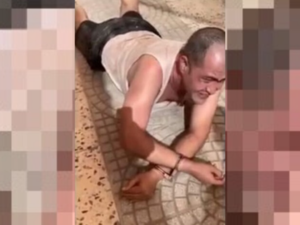 Saudi police drag stranded Egyptian who threatened 'repatriation riots' amid coronavirus pandemic. [Twitter]