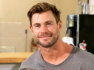 Hemsworth  is famous for playing Thor in the Marvel Cinematic Universe