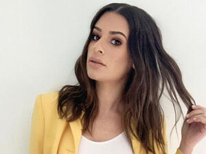 Lea's pregnancy comes as she revealed last year she suffers from polycystic ovary syndrome 